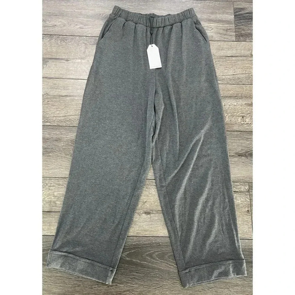 NWT Universal Standard Slight Drop Crotch Jersey Pants Cuff Gray 3XS 2 4 New - Picture 1 of 5